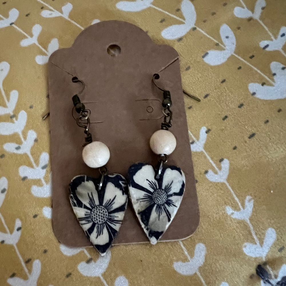 Handmade Wood Earrings